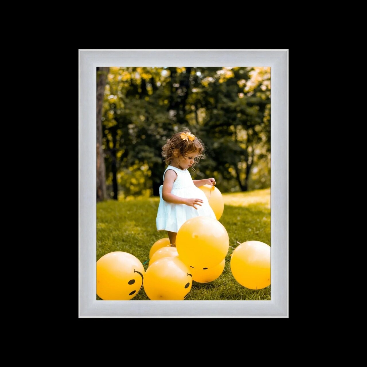 Silver 20x26 Picture Frame Ornate Traditional Classic Antique